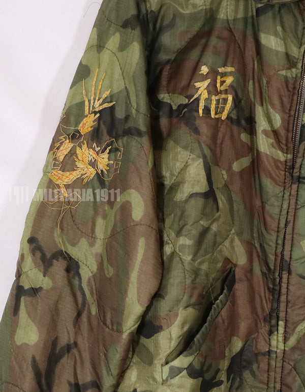 Real Vietnam Local Made Vietnam War Souvenir Souvenir Jacket 68-69