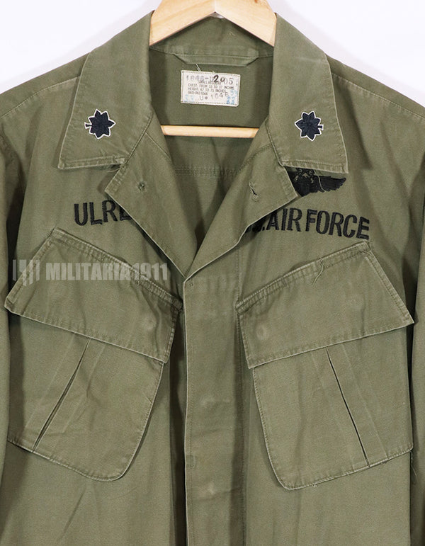 Real 1967 3rd Model Jungle Fatigue Jacket USAF Direct Embroidery Non Ripstop