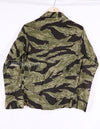 Authenticity unknown Real fabric Okinawa CISO Tiger Tiger stripe fatigued jacket in good condition