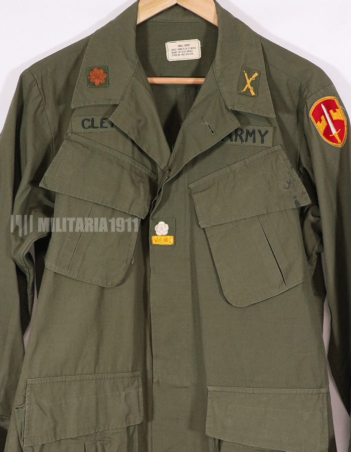 Real 1968 4th Model Jungle Fatigue Jacket with patch (retrofitted)