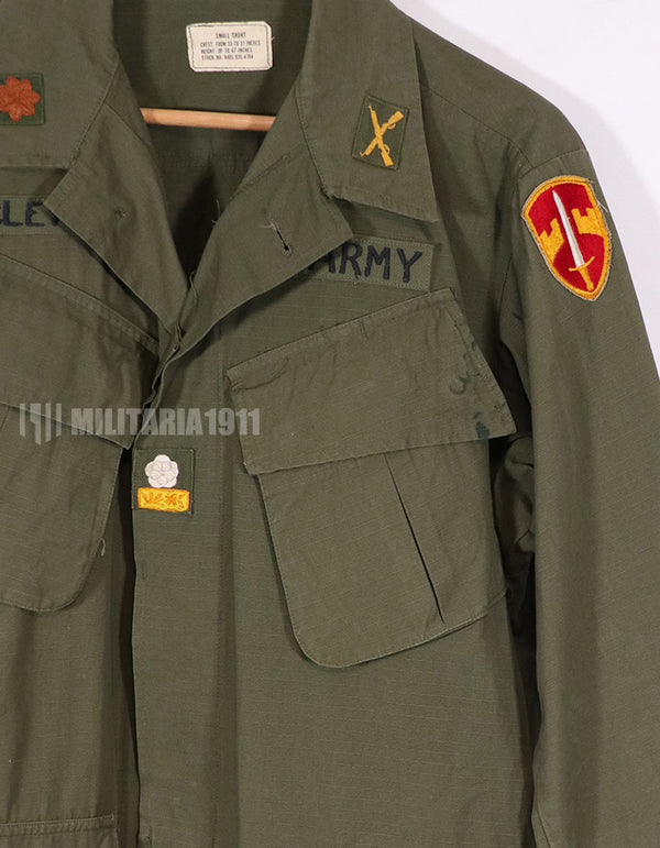 Real 1968 4th Model Jungle Fatigue Jacket with patch (retrofitted)