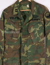 Real U.S. Army ERDL Ripstop Jacket directly embroidered