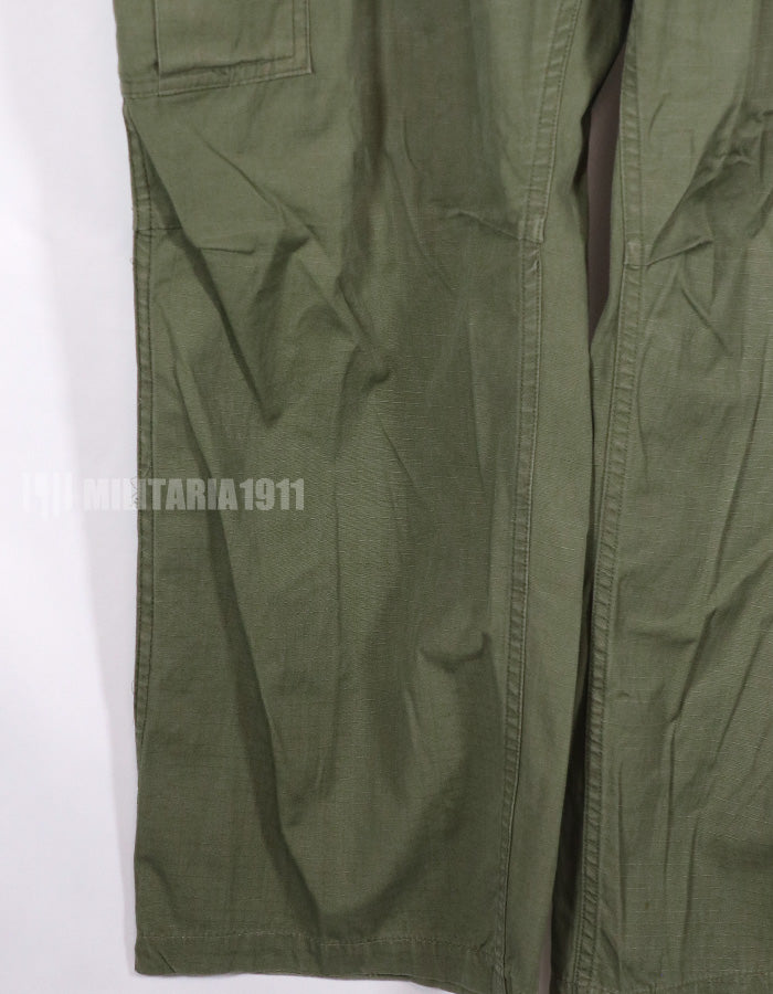 Real 1969 4th Model Jungle Fatigue Pants, size L-R, used.