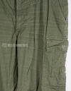 Real 1969 4th Model Jungle Fatigue Pants, size L-R, used.