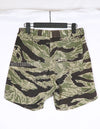 Real Okinawa Tiger Tiger Stripe Shorts Locally Made