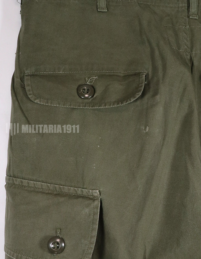 Real 1963 1st Model Jungle Fatigue Pants, long term storage, used.