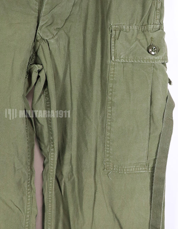 Real 1964 1st Model Jungle Fatigue Pants, used.