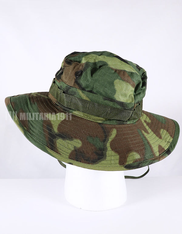 Real U.S. Army ERDL boonie hat, good condition, government issue.