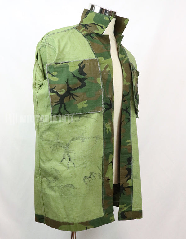 Replica M59 ERDL. Airborne Advisor custom shirt & Pants pants set made by NCHS inc