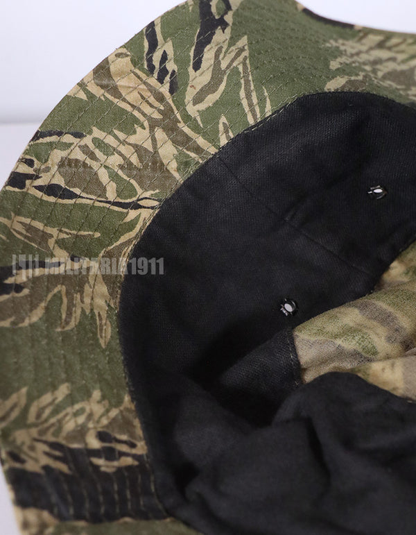 Real Fabric Replica Okinawa Tiger Poplin Fabric Boonie Hat