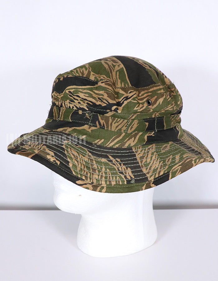 Real Okinawa Tiger JWD Boonie hat, about size 60-61, Faded.